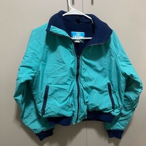 Teton Teal Windbreaker Jacket